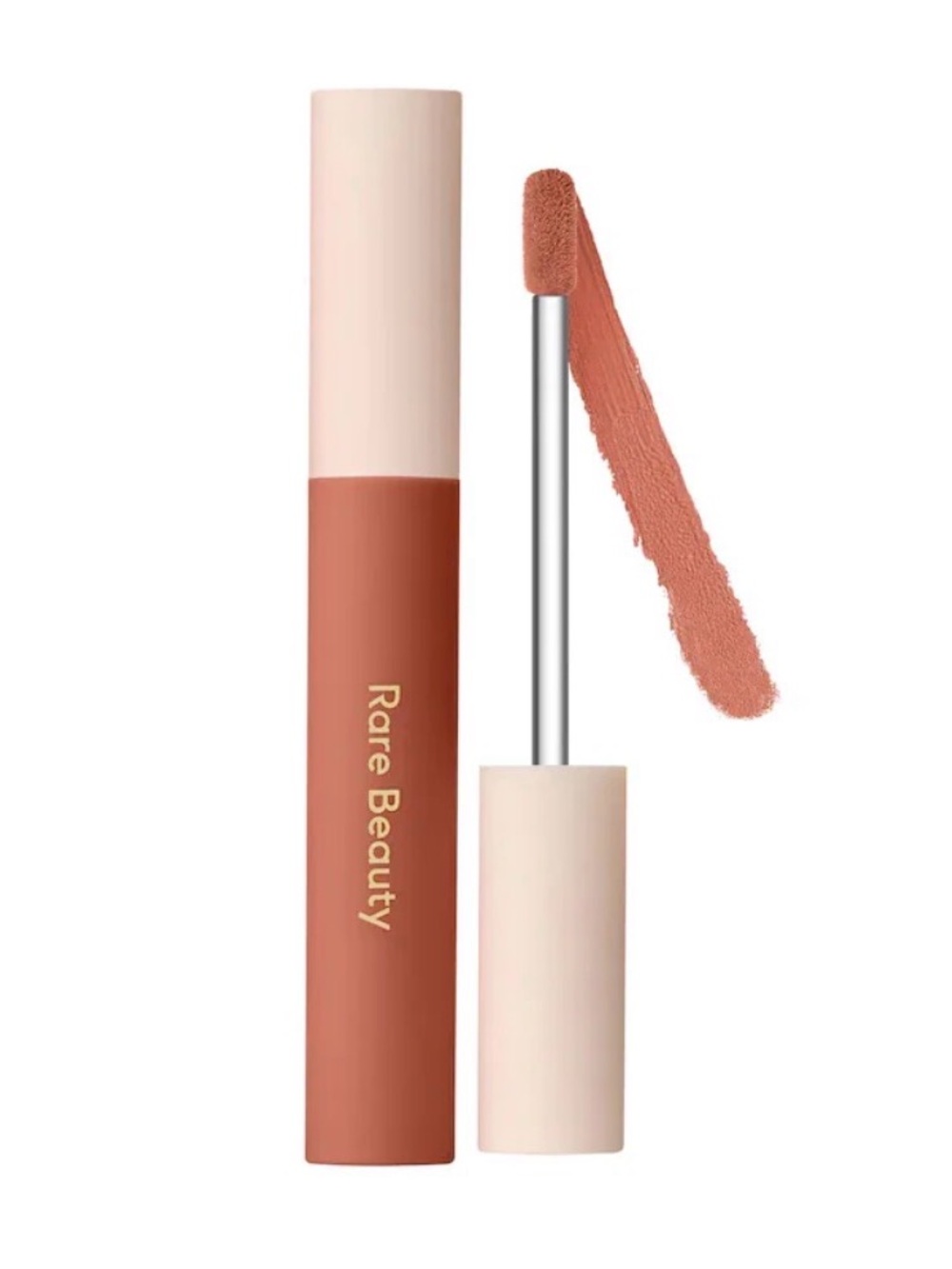 Rare Beauty ELEVATE souffe Soft Matte Liquid Lipstick — Warm Nude